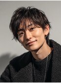 夏メンズツーブロック◎爽やか束感ショート刈上げ