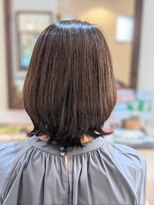バームヘア(balm hair)&nbsp;明るい白髪染めサブリミックトリートメントで髪質改善
