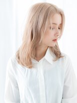 ドクターズ サロン ラブ(Dr's Salon LAB) ブリーチベージュ小顔フェアリーレイヤーロブm古河10代20代