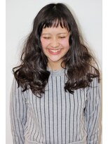 ヘアメイクレコリア(Hair Make RECOLIA) 京都・東野recolia 前髪パツーン☆ふわふわロング