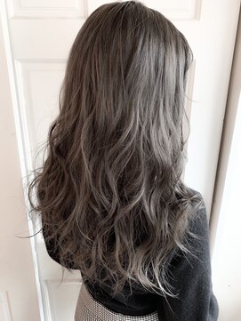 ヘアーワークス ヘルム 渋谷店(HAIR WORKS HELM) [HELM渋谷]外国人風ハイライト×ナチュラルウェーブ