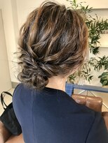 ヘアアンドメイクフリッシュ(HAIR&MAKE FRISCH)&nbsp;ヘアセットとハイライトとカラー