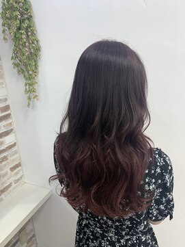 アジールヘア 東上野店(agir hair) 愛されピンクグラデーション【上野/東上野】