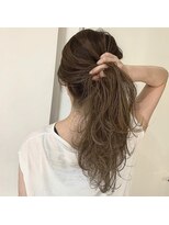 アミティー(amity) 【amity tae】ヘルシーブロンド＊お白髪カバー極細ハイライト