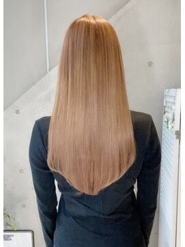 アフィーロ(ACHFILO) シールエクステ20代30代大人女子　ココアブラウン　艶感ロング