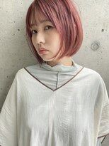 ユエ(Yue)&nbsp;ピンク×ミニボブ