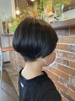 トップヘアー 中庄店(TOP HAIR fuapua) オシャレワカメちゃんボブ
