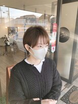 ヘアーサロン カヴィエ(hair salon covie) ショートボブ ひし形ショート くびれショート