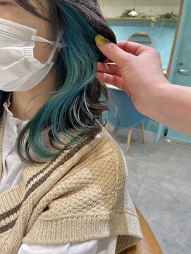 ロンドフルール 大宮東口(Lond fleur) Lond fleur小泉　イヤリングカラー×アースカラー