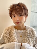 イヴォークトーキョーオーサカ(EVOKE TOKYO osaka)&nbsp;丸み 抜け感 可愛い 韓国風 おしゃれ 心斎橋 堀江 ショート