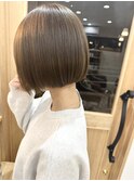 【まとまり良い、コンパクトボブ】