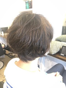 エファッセ 伊奈店(efface) ショートスタイル×ヘルシースタイル×マッシュパーマ