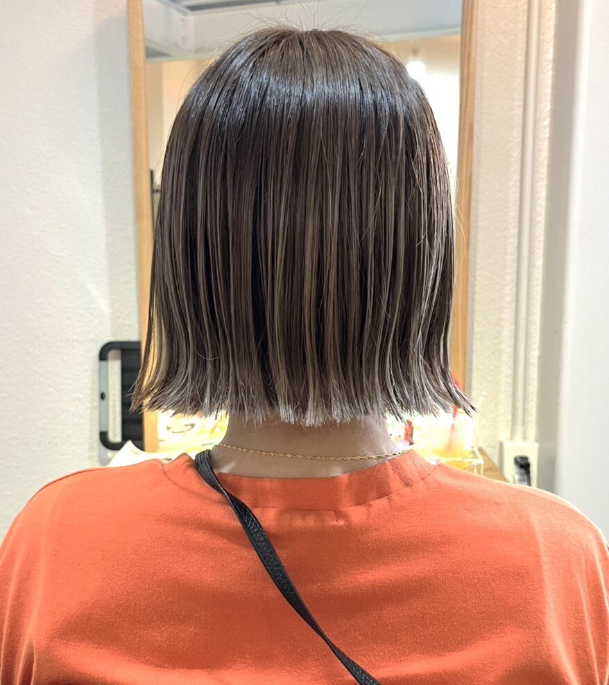 平日限定クーポン♪カット+つやカラー+トリートメント　13480→13210