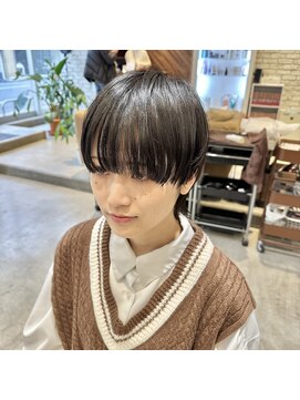 アデプト 金町店(adept) 【adept金町店 石崎Style】マッシュショートウルフ