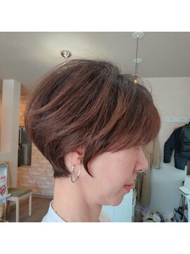 ミエル(miel) 【hair design miel】大人ショートカット
