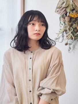 リエットヘアー 杢左店(Lie-et. hair) 抜け感×ヴェールウエーブ/ロンパーマ/アッシュ/イルミナカラー