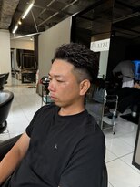 アイズ 海老名(AIZU) 極道パーマ スパイラルパーマ フェードカット 海老名メンズ