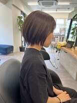 ノーティー(NORTY)&nbsp;ショートボブ/顔周り/グレージュカラー/金山/大人女性