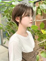 ノエ トトン(noe tton)&nbsp;マッシュショート×オリーブベージュ