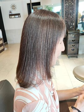 ヘアリゾート粋 ティガ 池袋店(tiga) 髪質改善/ストレート/セミロング