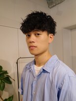 ヨー(Yoh-)&nbsp;【ショートマッシュ/星亘祐】シャドーパーマ/マッシュ