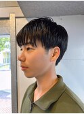 ナチュラルツーブロックヘア