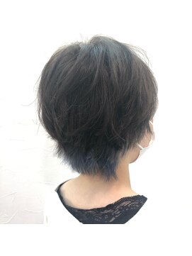 ヘアーメイクフィールヒルズ(FEEL HILLS) インナーブルー