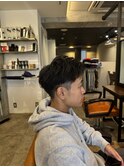 アップバングベリーショートツーブロック