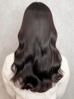 レーヴバイロンド 仙台(Reve by Lond)&nbsp;縮毛矯正髪質改善ミディアムレイヤーカット仙台大人ガーリー前髪