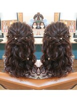 ギンザボーテ 銀座店(Ginza Beaute)&nbsp;編み込みハーフアップ