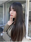 髪質改善ストレートヘア