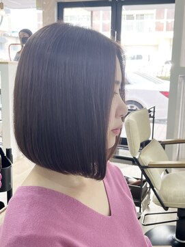 エメヘアデザイン ルイス(Aimer Hair Design Lewis) 王道ミディアムボブ/弘前市