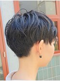 似合わせショート×束感コンパクトカット　フクザワ