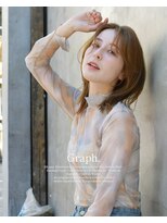 グラフ 立川(Graph.)&nbsp;ブリーチなしダブルカラーオリーブベージュレイヤー