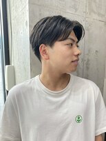 ディーエックス ウエスト(Dxxxx WEST)&nbsp;メンズマッシュ毛流れセンターパート