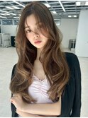 20代30代40代◎韓国ヘアー顔周りレイヤー似合わせカットロブ