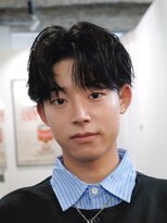 メンズ ニール 名古屋 伏見 丸の内(men's NEELU) [NEELU_take]センターパート/シャドウパーマ/コンマバング