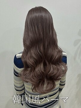 アミー 銀座(Ammy) #韓国風パーマ#デジタルパーマ#レイヤーカット#艶髪#パーマ