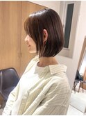 *滝田*大人かわいいボブショート吉祥寺20代30代40代50代ブラウン