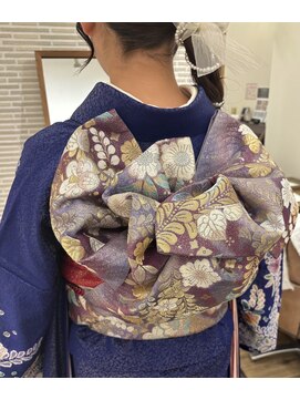 アナザーワールドココン(ANOTHER WORLD cocon) #成人式着付#成人式振袖