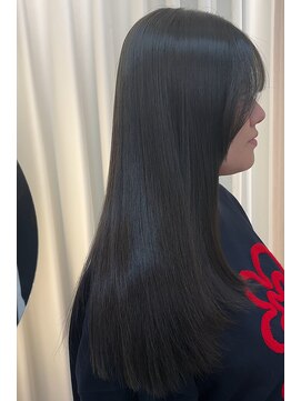 ボーブ 銀座(bobe) 【銀座】髪質改善ストレート+髪質改善カラー