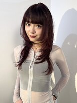 ゾーイ ケゴ 天神今泉(ZOEY kego) 今泉 レイヤーカット 暖色カラー