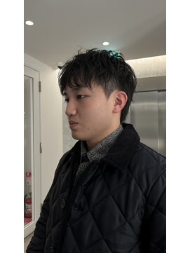 ヴァンシィー(VANCY) フェザーショート×ニュアンスパーマ【仙台】