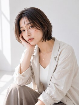 ヨキ(yoki.)の写真/《美髪サポートで理想のスタイルに》温かみのある柔らかな空間で、大人女性の悩みに真摯に寄り添いご提案。