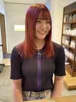 エラン トウキョウ 学芸大学店(elan tokyo) オレンジ/暖色/髪質改善/レイヤー/ウルフ