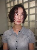韓国レイヤーボブ