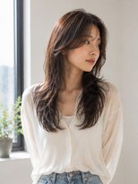 ドット ヘアー ジェム(dot.hair gem) ウルフロング/レイヤーロング/アッシュブラウンカラー