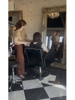 ノイズヘアー(NOISEHAIR)の写真/マンツーマンでひとりひとりのお悩みに合わせて寄り添う特別なケアで魅力を最大限に引き出します♪