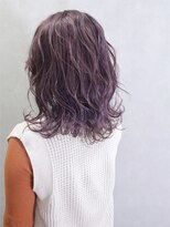 ラニヘアサロン(lani hair salon)&nbsp;ハイライトラベンダーパープル