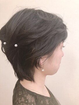 ベリーベリー 美容室(very very) 【very-very美容室】ハーフアップ